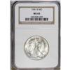 Image 1 : 1941-S 50C MS65 NGC. A lovely short-set Gem, brilliant 