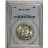 Image 1 : 1942 50C MS67 PCGS. A nicely struck Superb Gem with la 