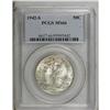 Image 1 : 1942-S 50C MS66 PCGS. A highly lustrous piece that has 