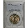 Image 1 : 1944-D 50C MS67 PCGS. Solidly struck with magenta and 