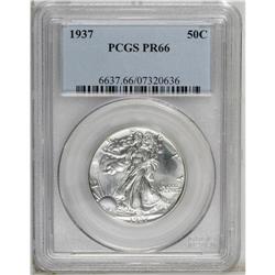 1937 50C PR66 PCGS. A wonderful example from the secon 