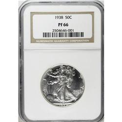 1938 50C PR66 NGC. One of just 8,152 specimens coined, 
