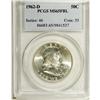 Image 1 : 1962-D 50C MS65 Full Bell Lines PCGS. Highly lustrous 