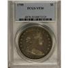 Image 3 : 1799 S$1 VF30 PCGS. B-11, BB-161, R.3. Die State III. 