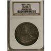 Image 3 : 1850 S$1 AU58 NGC. The 1850 dollar, with a business st 