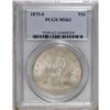 Image 1 : 1875-S T$1 MS63 PCGS. Despite the coinage of over four 
