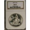 Image 3 : 1875-S T$1 MS64 NGC. Type One obverse and reverse. Thi 