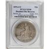 Image 1 : 1876-CC S$1 Doubled Die Reverse XF40 PCGS. FS-801, Bre 