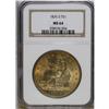Image 3 : 1876-S T$1 MS64 NGC. Type One Obverse and Reverse. Lar 