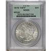 Image 1 : 1878 7/8TF S$1 Weak MS65 PCGS. Brilliant-white and ful 