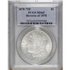 Image 1 : 1878 7TF S$1 Reverse of 1878 MS65 PCGS. A frosty Gem w 