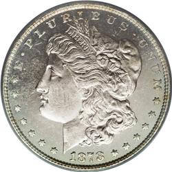 1878 7TF S$1 Reverse of 1879 MS64 Deep Mirror Prooflik 