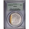 Image 1 : 1878-CC S$1 MS65 PCGS. Sharply struck with blazing min 