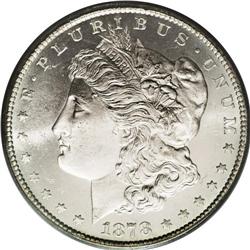 1878-CC S$1 MS65 Prooflike PCGS. Just a touch of golde 