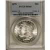 Image 3 : 1879 S$1 MS66 PCGS. The 1879 Morgan dollar is quite pl 