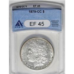 1879-CC S$1 XF45 ANACS. This piece is nicely struck, t 
