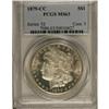 Image 3 : 1879-CC S$1 MS63 PCGS. This elusive coin is frosty and 