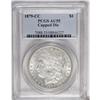 Image 1 : 1879-CC S$1 Capped Die AU55 PCGS. VAM-3. A Top 100 Var 