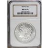 Image 1 : 1879-O S$1 MS64 Prooflike NGC. A solidly struck, brill 