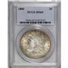 Image 1 : 1880 S$1 MS65 PCGS. Well struck with pretty luster. Th 