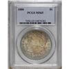 Image 1 : 1880 S$1 MS65 PCGS. A lightly toned Gem with underlyin 