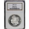 Image 1 : 1880-S S$1 MS67 Prooflike NGC. This visually impressiv 