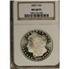 Image 3 : 1880-S S$1 MS68 Prooflike NGC. Large S. The obverse on 