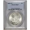 Image 3 : 1881-CC S$1 MS67 PCGS. The smooth, satin luster is onl 