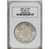 Image 1 : 1881-CC S$1 MS65 Prooflike NGC. A moderately reflectiv 