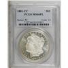Image 3 : 1881-CC S$1 MS66 Prooflike PCGS. This visually allurin 