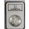 Image 1 : 1882 S$1 MS66 NGC. Nicely struck and well-preserved wi 
