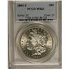 Image 3 : 1883-S S$1 MS63 PCGS. The 1883-S Morgan dollar is the 