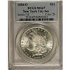 Image 3 : 1884-O S$1 MS67 PCGS. Ex: New York City Set. Wisps of 