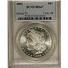 Image 1 : 1885 S$1 MS67 PCGS. This Superb Gem Philadelphia Mint 