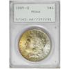Image 1 : 1885-O S$1 MS66 PCGS. While the reverse has subdued go 