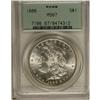 Image 1 : 1886 S$1 MS67 PCGS. A highly lustrous and untoned Supe 