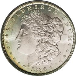 1886 S$1 MS68 PCGS. David Bowers (1993) writes that qu 