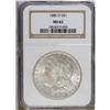 Image 1 : 1886-O S$1 MS62 NGC. A highly lustrous example, nicely 