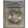 Image 1 : 1887 S$1 MS67 PCGS. Ex: New York City Set. The obverse 