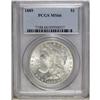 Image 1 : 1889 S$1 MS66 PCGS. A solidly struck and pleasing exam 
