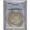 Image 3 : 1889-CC S$1 XF45 PCGS. Both sides of this Choice XF ex 