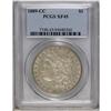 Image 3 : 1889-CC S$1 XF45 PCGS. Original deep gray surfaces wit 