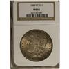 Image 3 : 1889-CC S$1 MS61 NGC. The ''89-CC Morgan dollar is imm 