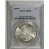 Image 1 : 1889-S S$1 MS64 PCGS. Bright and semi-reflective, with 