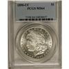 Image 1 : 1890-CC S$1 MS64 PCGS. Vivid luster radiates from esse 
