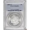 Image 1 : 1890-CC S$1 MS64 Prooflike PCGS. The frosted devices c 