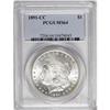 Image 1 : 1891-CC S$1 MS64 PCGS. Boldly struck with shining lust 