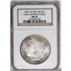 Image 1 : 1891-CC S$1 MS64 NGC. VAM-3. A Top 100 Variety. The "S 