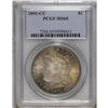 Image 3 : 1891-CC S$1 MS65 PCGS. VAM-3. A Top 100 Variety. Rich 