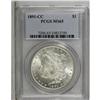Image 3 : 1891-CC S$1 MS65 PCGS. VAM-3. A Top 100 Variety. The s 